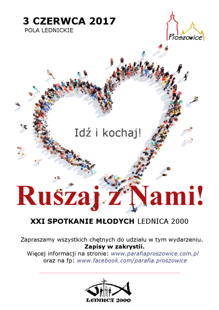 Zaproszenie na XXI Spotkanie Młodych Lednica 2000